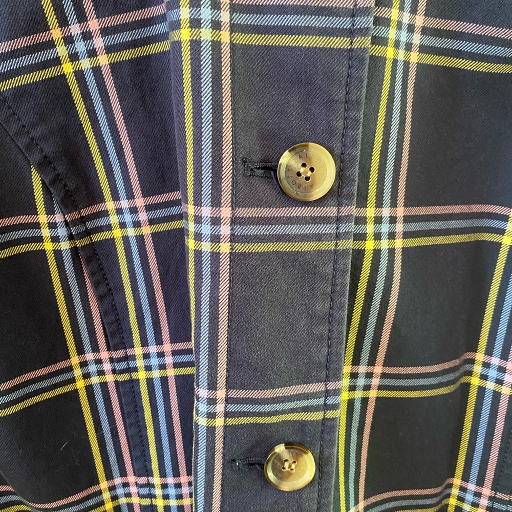 Talbots Plaid A-Line Mac Jacket - image 4